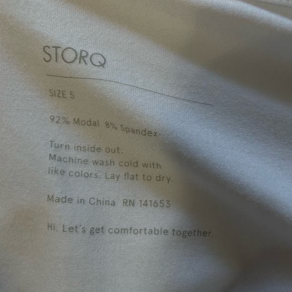 Storq Maternity Base Layer Long Sleeve Top Soft Size 5/XL Postpartum Pregnancy - Picture 5 of 5